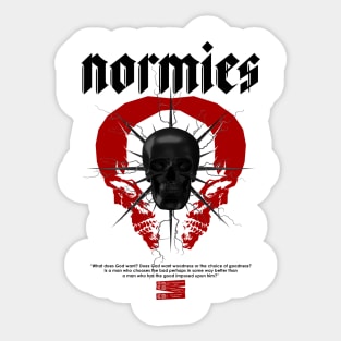 Normies Modern Streetwear Sticker